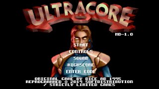 Mega Drive Longplay 547 Ultracore Final Build [upl. by Etteloiv]