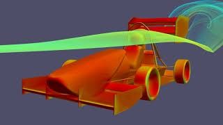 CFD animation FSAE [upl. by Townshend195]