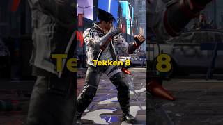 Jin Kazama Tekken 3 to Tekken 8 Comparison tekken tekken7 tekken8 gaming [upl. by Omura]