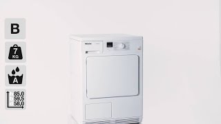 Miele TDA140CNDS Tørketrommel [upl. by Enelyaj]