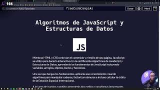 freeCodeCamp  Algoritmos de JavaScript y Estructuras de Datos  Expresiones Regulares [upl. by Atekihc]