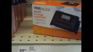 Harbor Freight Thunderbolt Solar 500 watt charge controller intro [upl. by Tchao]