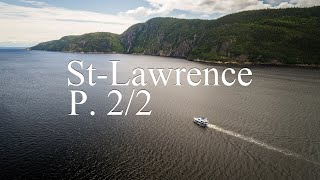 Video of the most beautiful places to see on the StLawrence Tadoussac Saguenay Fjord StPancrasse [upl. by Gaskill195]