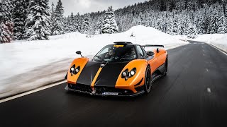 MANUAL Pagani Zonda Cinque INSANE V12 SOUNDS [upl. by Wittie]