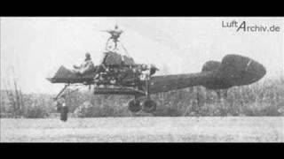 WW2 German Doblhoff Jet tip Helicopter [upl. by Onitnatsnoc]