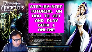 How to get and play DotA 1 online stepbystep [upl. by Ahsote249]