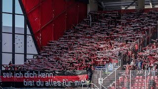 Auswärtssupport FC Ingolstadt 04 Fans gegen SSV Jahn Regensburg [upl. by Alleyn]