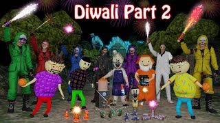 Gulli Bulli In Diwali Part 2  Diwali Ke Patakhe  Happy Diwali  Gulli Bulli  Make Joke Of Horror [upl. by Colier]