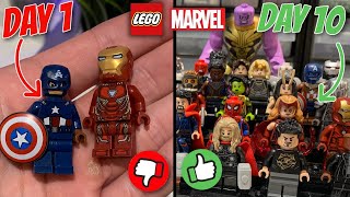 Making the PERFECT LEGO Marvel Minifig Collection  Part 2 [upl. by Annait]