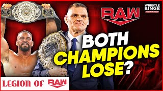 Bron Breakker and Gunther may have both lost in a big way on RAW [upl. by Anatnas]