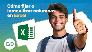 Cómo Fijar o inmovilizar columnas en Excel [upl. by Atiuqahs340]