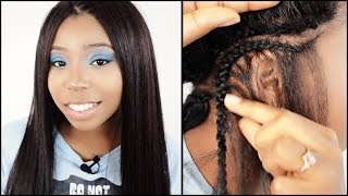 Cornrow Tree Braid START TO FINISH In 7 Minutes [upl. by Aronoel475]