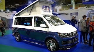 Taking A Look Inside A Custom VW T6 FUTURISTIC Camper [upl. by Ajit]