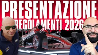 PRESENTAZIONE UFFICIALE DEI NUOVI REGOLAMENTI 2026 DI FORMULA 1 [upl. by Putnem]