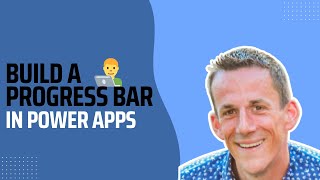 Building a Progress Bar in Power Apps PowerApps CanvasApps [upl. by Tamanaha]