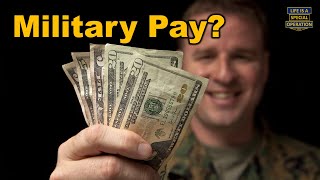 US MILITARY PAY All Branches Everything You Need to Know [upl. by Papotto253]