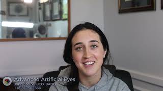 Novelty Prosthetic Eyes  Heterochromatic Eyes  Patient Interview [upl. by Zawde450]