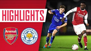 HIGHLIGHTS  Arsenal Academy vs Leicester 21  Balogun scores again [upl. by Karame600]