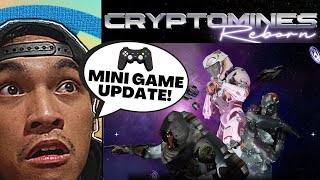 Cryptomines Reborn latest update  Mini games [upl. by Sacci]