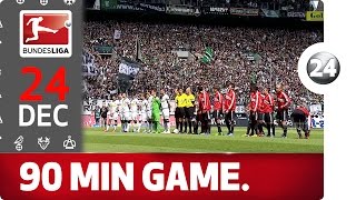 Full Bundesliga Match Gladbach vs Bayern  Bundesliga 2016 Advent Calendar 24 [upl. by Rhine962]