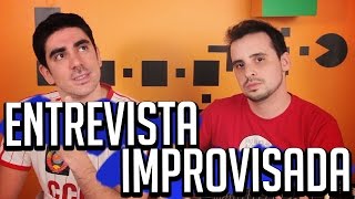 ENTREVISTA IMPROVISADA COM MARCELO ADNET [upl. by Otrebire723]