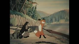 Taiga tale 1951 Taezhnaja skazk EN Subs Russian Animation [upl. by Enineg719]