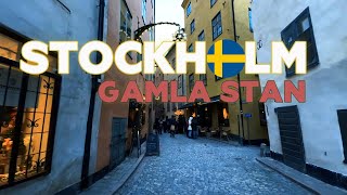 Stockholm Gamla Stan Old Town [upl. by Levitan]