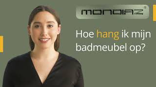 Hoe hang ik mijn badmeubel op  Vica 200cm 4 lades JEANS [upl. by Monte]