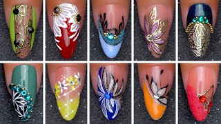 Beauty Nail Art Designs 2024  Amazing Nails Art Ideas Compilation  Nails Art [upl. by Goodwin]