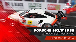 SLOT CAR UNBOXING amp REVIEW SC 6241 SCALEAUTO 911 GT3 RSR 912 [upl. by Keppel]