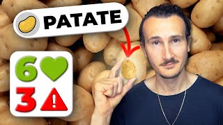 POMME DE TERRE  6 Bienfaits et 3 Dangers ❌🥔 [upl. by Codie881]