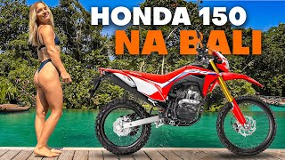 TESTUJEMY HONDA CRF 150 L NA BALI [upl. by Notrub]