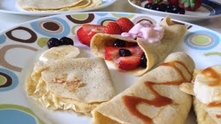 CREPAS DE AVENA  Recetas Saludables para niños HechoxMamá [upl. by Hanley]