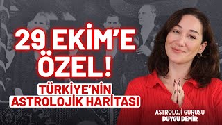 29 Ekim’e Özel Türkiye’nin Astrolojik Harita Analizi  Astroloji Gurusu Duygu Demir [upl. by Samau]