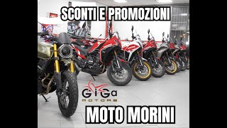 Promozioni e SCONTI Moto Morini settembre e ottobre 2024 [upl. by Galvan]