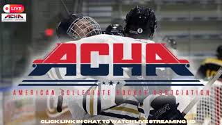 Merrimack College vs University of Maine ACHA Hockey 2024 Live Stream [upl. by Lucier]