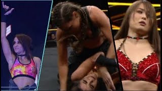 Io Shirai and Dakota Kai vs Marina Shafir and Jessamyn Duke 12192018 full match HD [upl. by Inattyrb312]