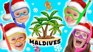 Vlad and Niki celebrate Christmas in the Maldives [upl. by Ahsenav34]