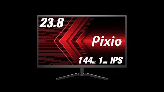 PX247 商品紹介動画  238inch IPS 144hz [upl. by Barnard]