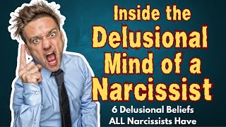 6 Delusions ALL Narcissists Believe narcissist npd npdabuse personalitydisorder jillwise [upl. by Nalla832]