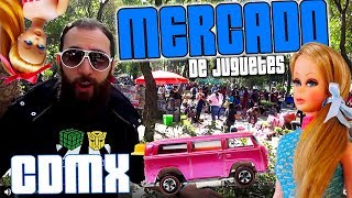 MERCADO DE JUGUETES BALDERAS TIANGUIS HOTWHEELS MUÑECAS BARBIE CDMX CIUDAD DE MÉXICO FLEA MARKET [upl. by Wallie]