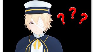 MMD Talkloid Whats Under Olivers Bangs [upl. by Ydaf]