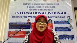 International Webinar quotEmpowering Woman in New Normal Covid 19quot [upl. by Fax572]