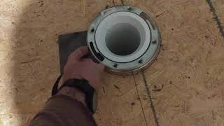 Correct Toilet Flange Installation [upl. by Bathsheb]