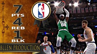 Neemias Queta  7 Pts 4 Reb 1 Blk Highlights｜Boston Celtics vs New York Knicks｜20231009 [upl. by Ernie409]