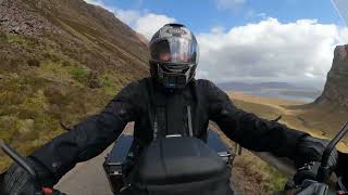 Bealach na Bà Applecross Pass by motorcycle [upl. by Isabeau718]