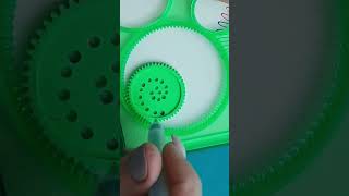 Spirograph 14 spirograph spiralabyss drawing [upl. by Noiemad]