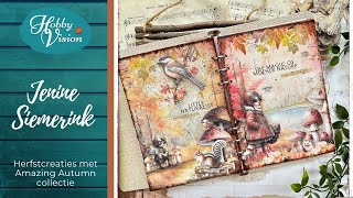 FBLive  03092024  Jenine Siemerink  Herfst Planner Pagina met Amazing Autumn [upl. by Rotberg398]