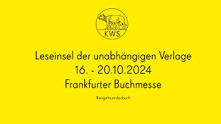 LESEINSEL der unabhängigen Verlage am 20 Oktober 2024 ab 1530 Uhr [upl. by Nosredna]