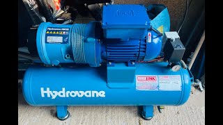 Rebuilt Hydrovane HV02 PURS RM Air Compressor HD 1080p [upl. by Ailaht621]